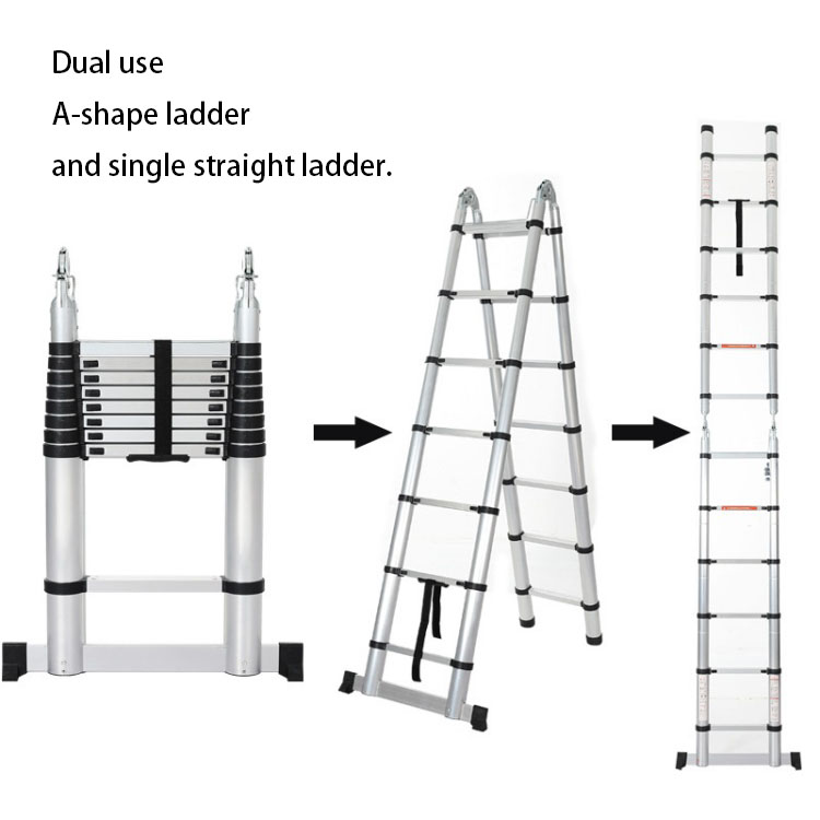 dual use telescopic ladder dual use telescopic ladder