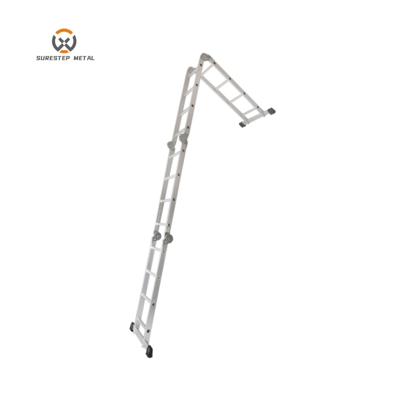 Big Hinge Aluminum Folding Ladder