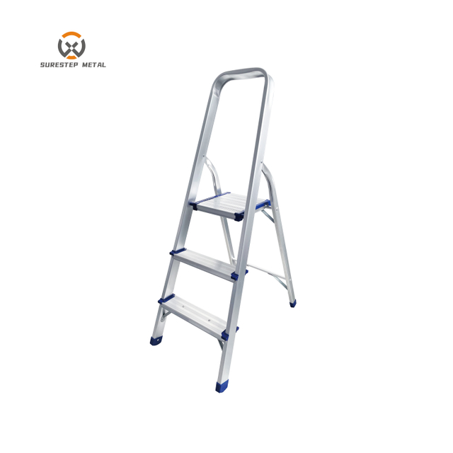 2/3/4/5/6/7/8/9 Steps Aluminum Portable Ladder Home Use Household Ladder Factory Directly Supply