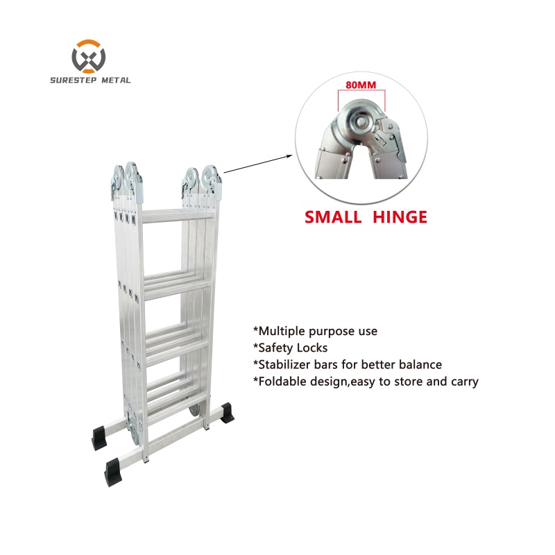 Small Hinge Lightweight Aluminum Ladder