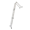 Big Hinge Aluminum Folding Ladder