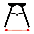 Outdoor Household Multifunctional Step Stool Ladder