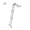 4*3/ 4*4/ 4*5/ 4*6 Aluminum Extension Folding Ladder Industrial Design Adjustable Ladder Heavy Duty Ladder Conforms To EN 131 Standard 300 Lbs Multi-Purpose Ladder for Home Outdoor Use