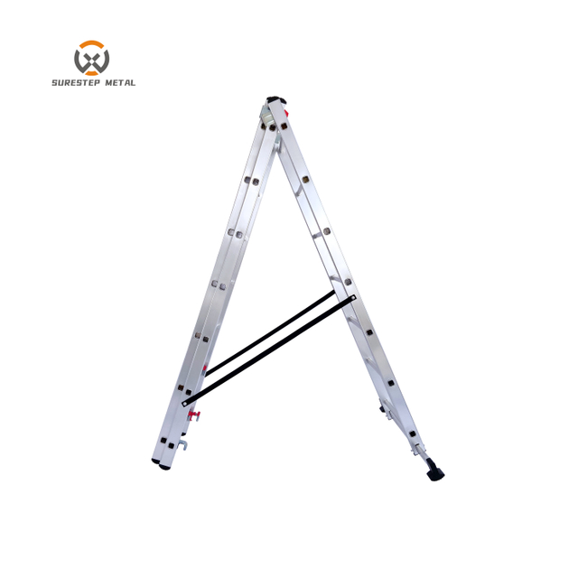3*6/3*7/3*8/3*9/3*10/3*11/3*12 Aluminum Foldind High Quality Modern Design Triple Extension Ladder