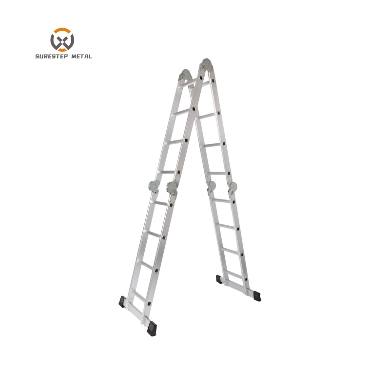 Big Hinge Aluminum Folding Ladder
