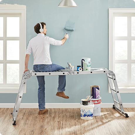 MULTI-PURPOSE-ALUMINUM-LADDER