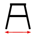 Outdoor Household Multifunctional Step Stool Ladder