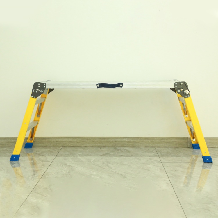 folding fiberglass aluminum work platform