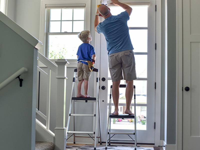 Application of Aluminum Step Ladder in Warehouse Management
