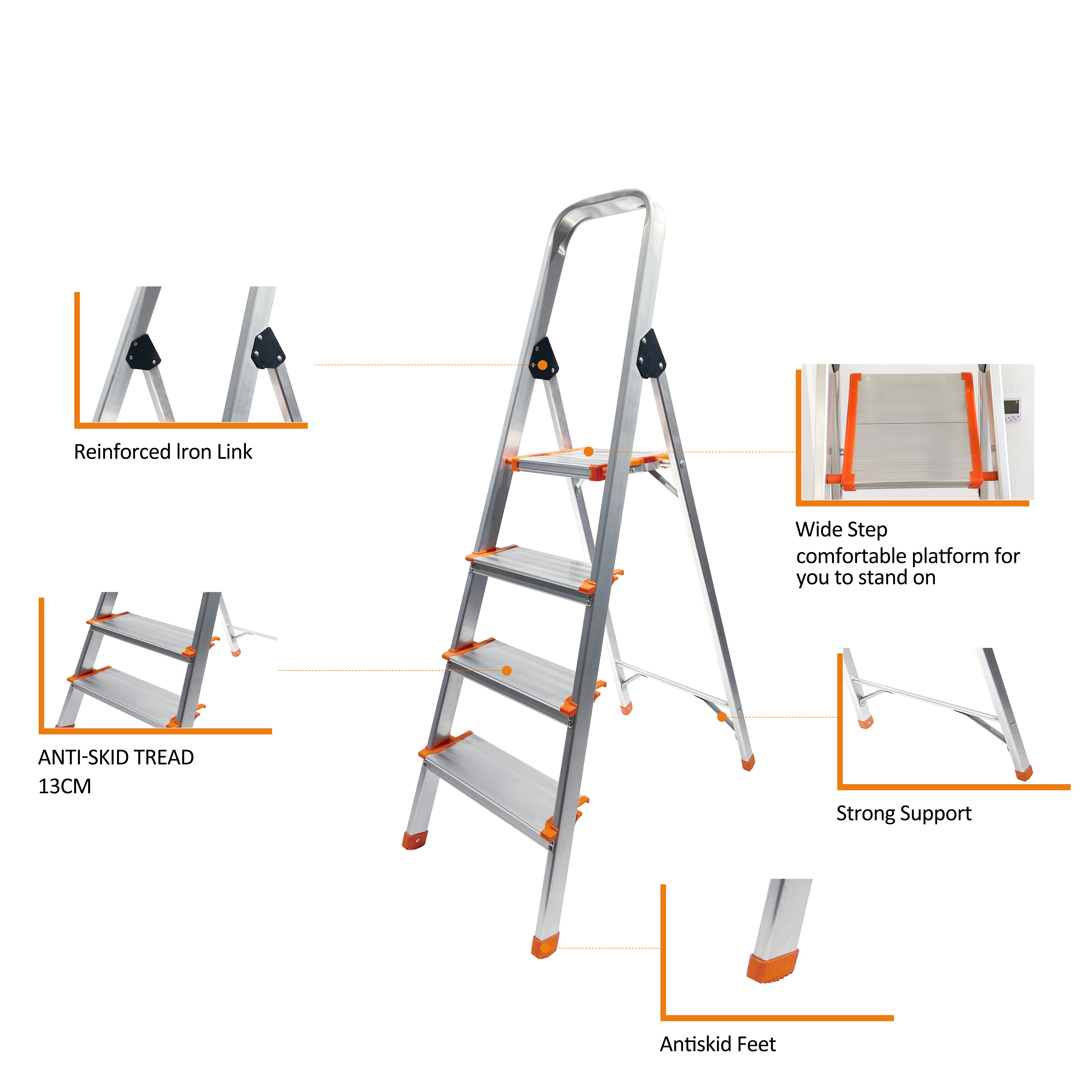 werner 6 ft aluminum ladder