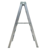 Top Quality Sturdy Portable Lightweight A Type Double-side Aluminium Folding Ladder Supplier 