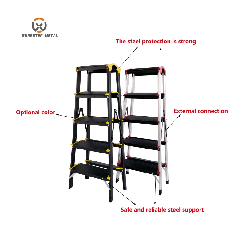 Wide Step Anti-slip Ladder