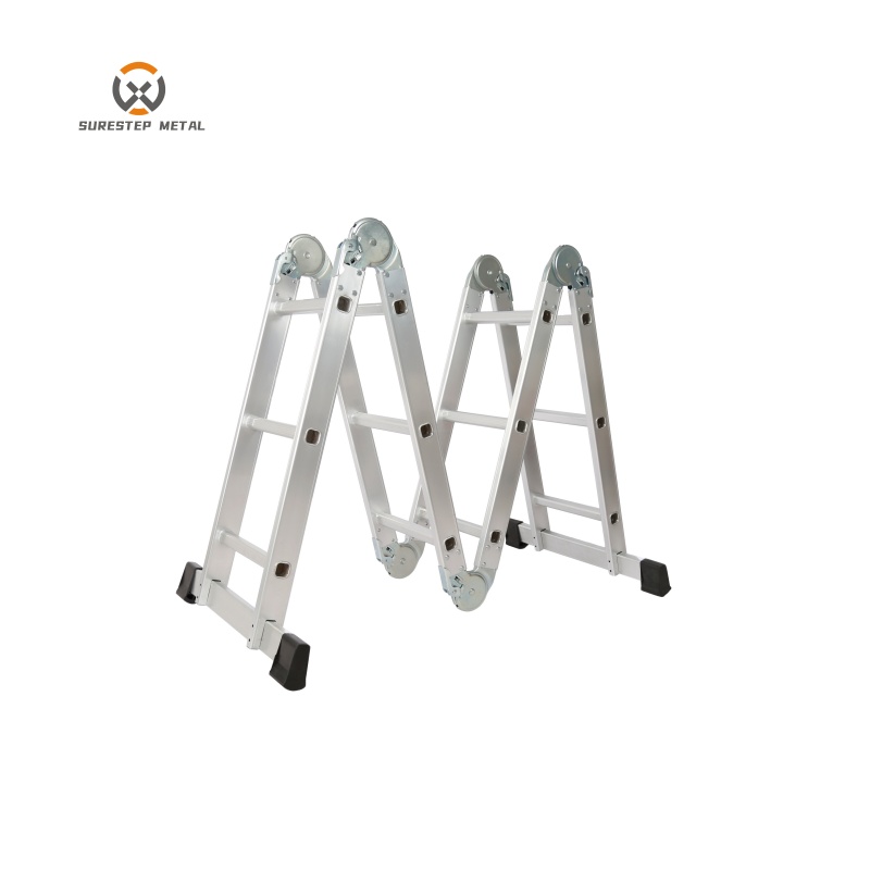 Big Hinge Aluminum Folding Ladder