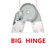 Diameter 100mm Big Hinge with Reinforcement Iron Big Hinge for Multi-purpose Ladder