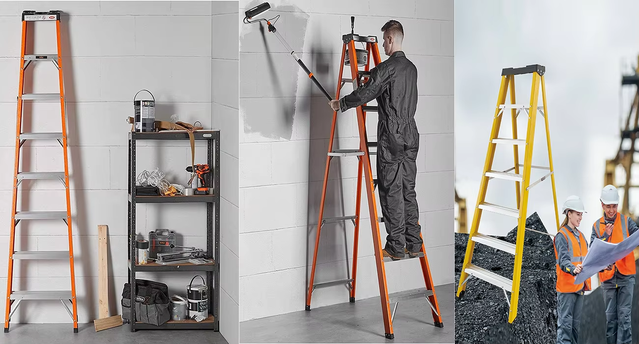 werner 8 ft fiberglass ladder