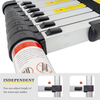 Wholesale Lightweight Double-side Extenstion Aluminium Telescoping Ladder With Joints Manufacture