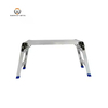 High Quality Household Portable Wide Pedal Aluminum Work Platform Folding Work Bench For Car Washing Factory